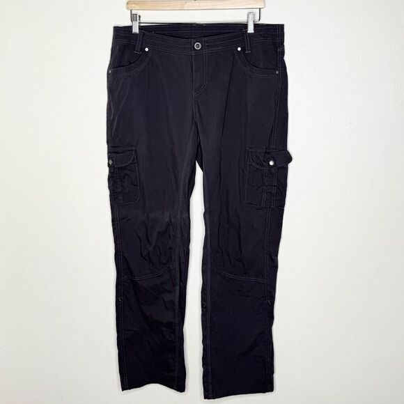 Kühl Cotton Gray Roll Up Cargo Hiking Pants - Women’s US 16 - Picture 1 of 10